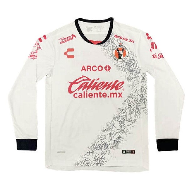Camiseta Tijuana Segunda Equipo ML 2020-21 Blanco